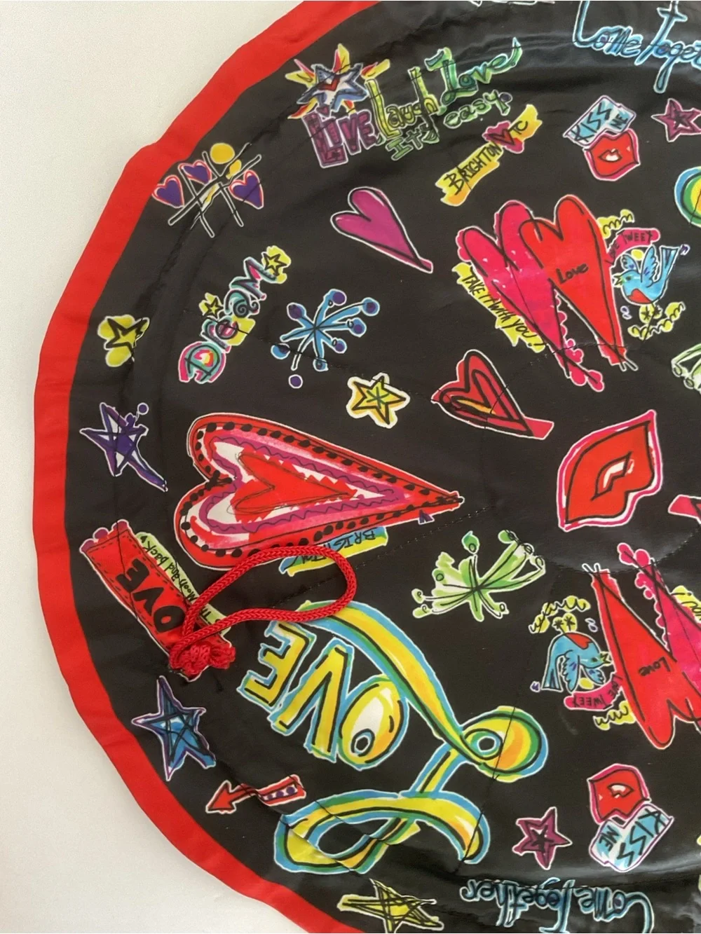 Brighton Tom Clancy Love scribble  Jewelry Pouch.